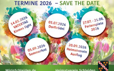Termine 2026 – Save the Date